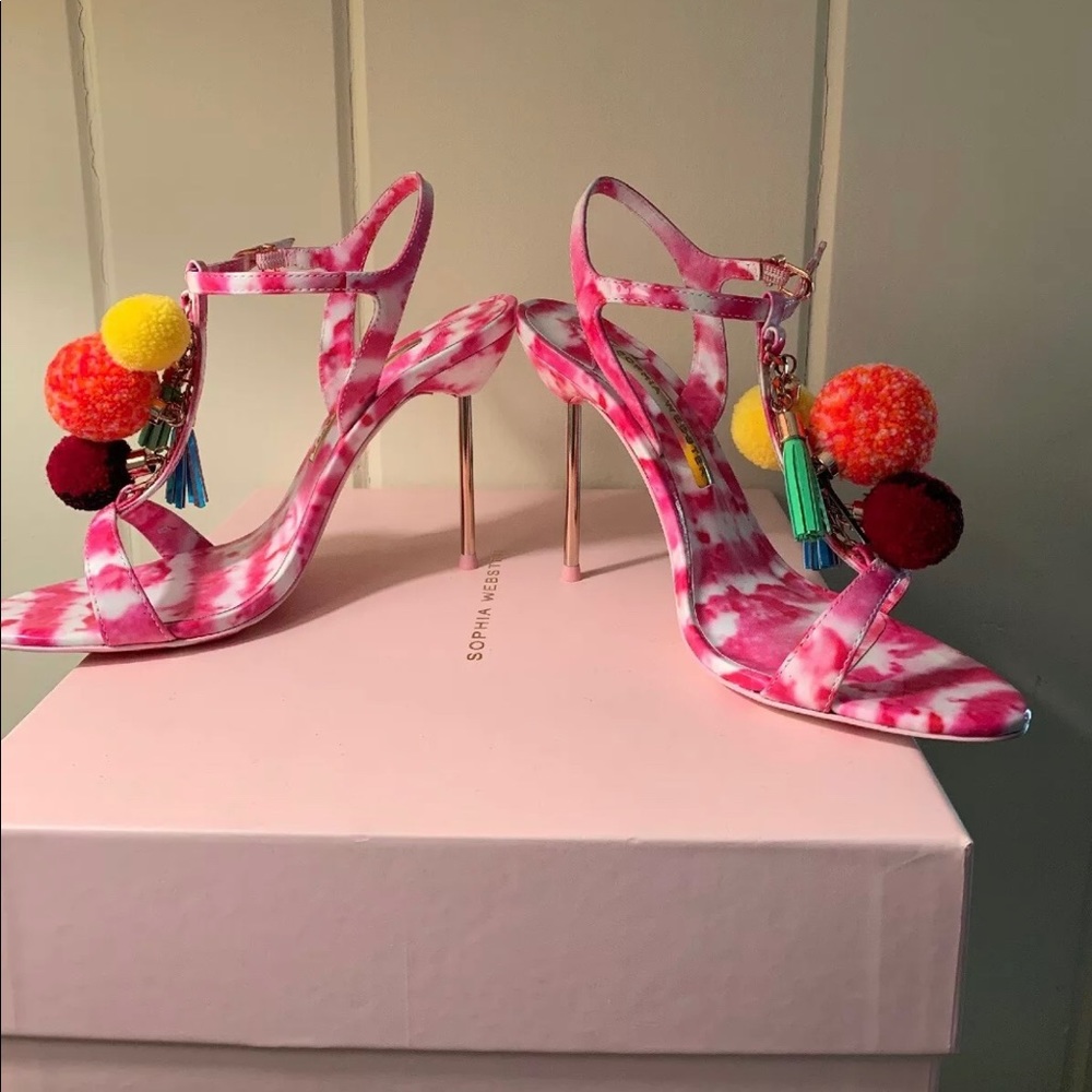 Sophia Webster Layla Pom Pom Sandal